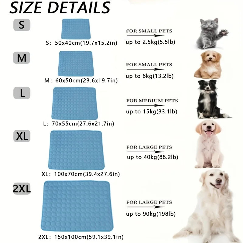 Colchoneta Refrescante para Perros — Cooling Mat Verano