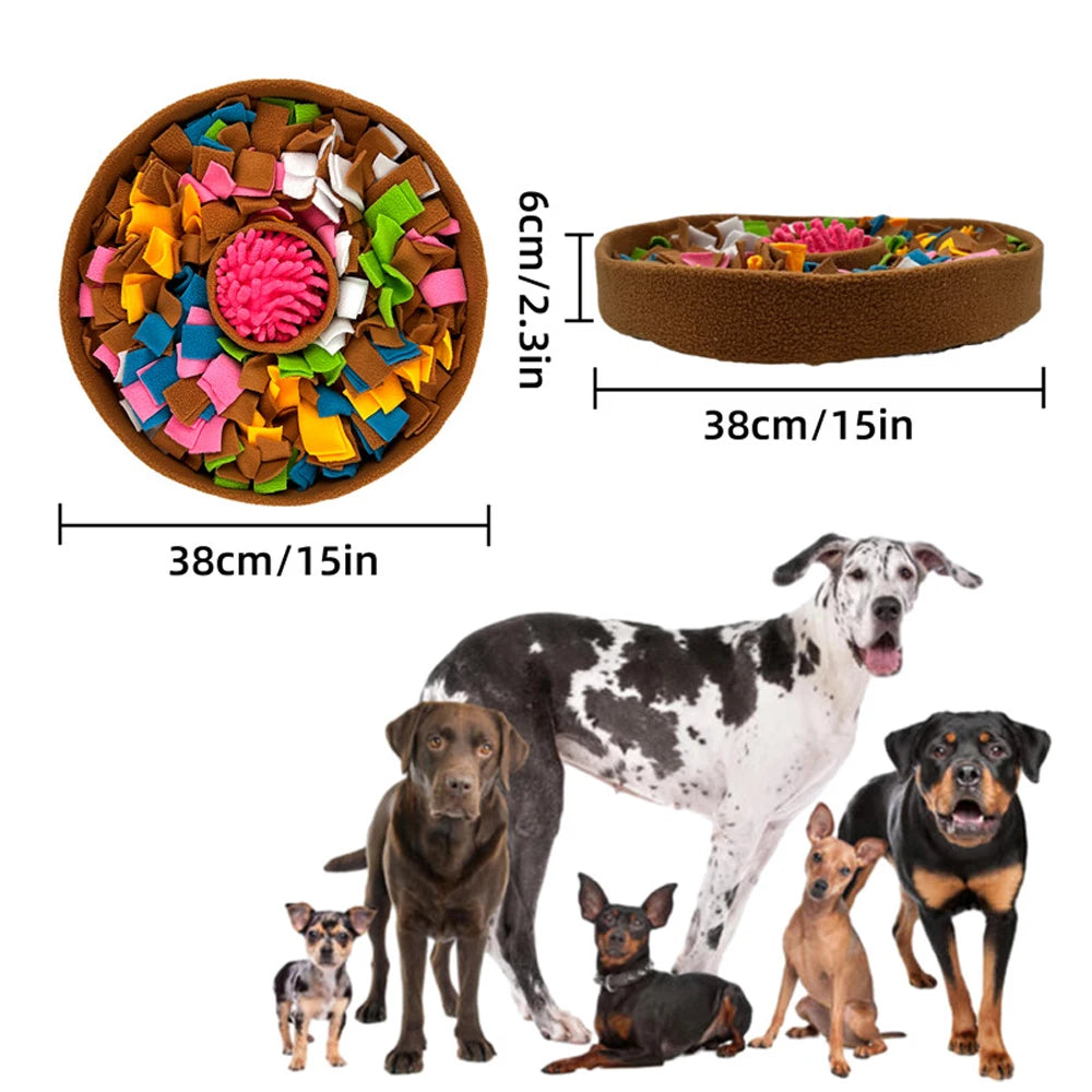 Snuffle Mat para Perros — Alfombra Olfativa Antiestres