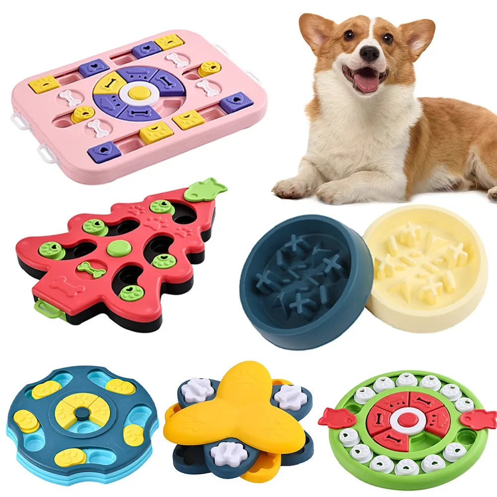 Dispensador de Snacks IQ — Comedero Lento Interactivo