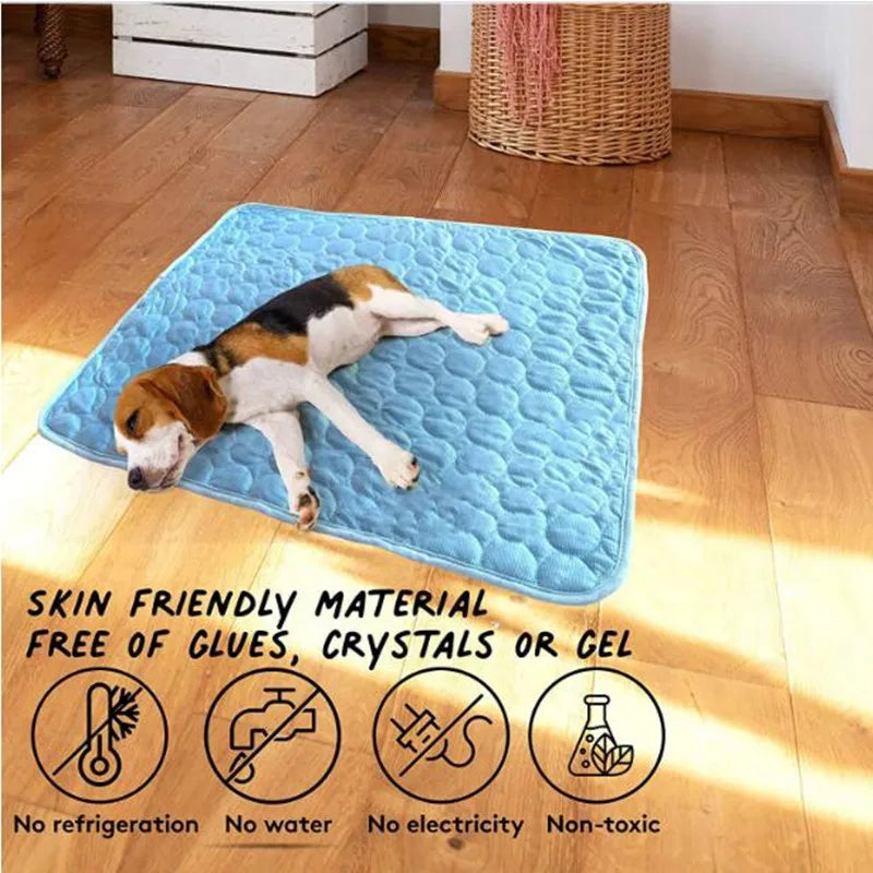 Colchoneta Cooling Premium para Mascotas — Verano