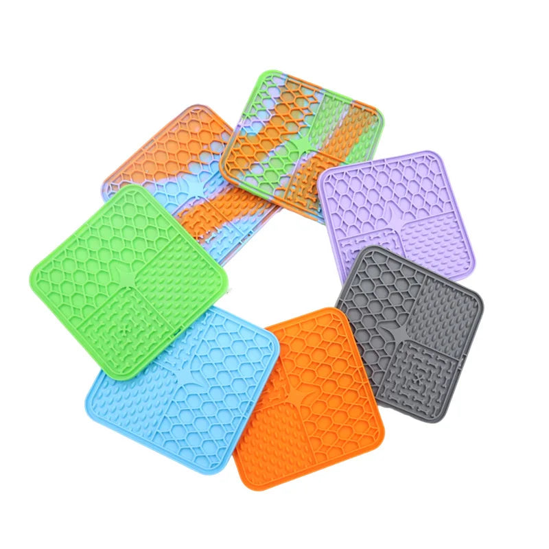 Lick Mat para Perros — Alfombrilla Antiestres con Ventosa
