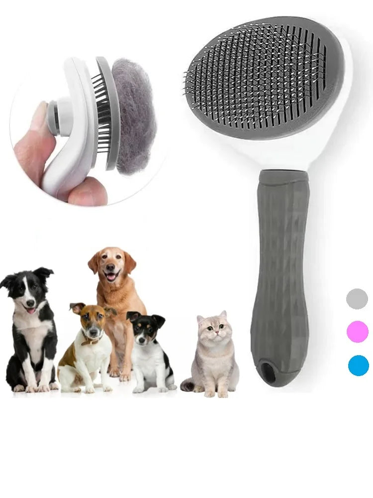 Cepillo Autogrooming para Gatos — Esquina con Ventosa