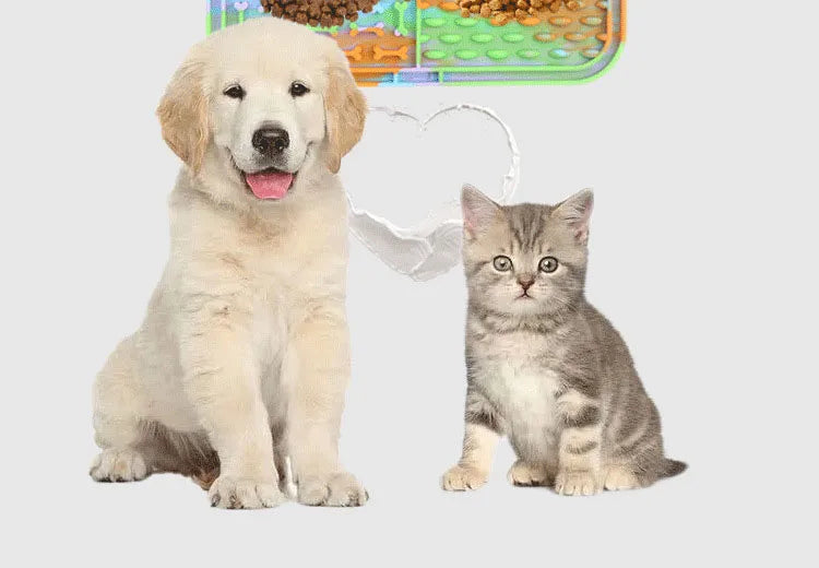 Lick Mat para Perros — Alfombrilla Antiestres con Ventosa