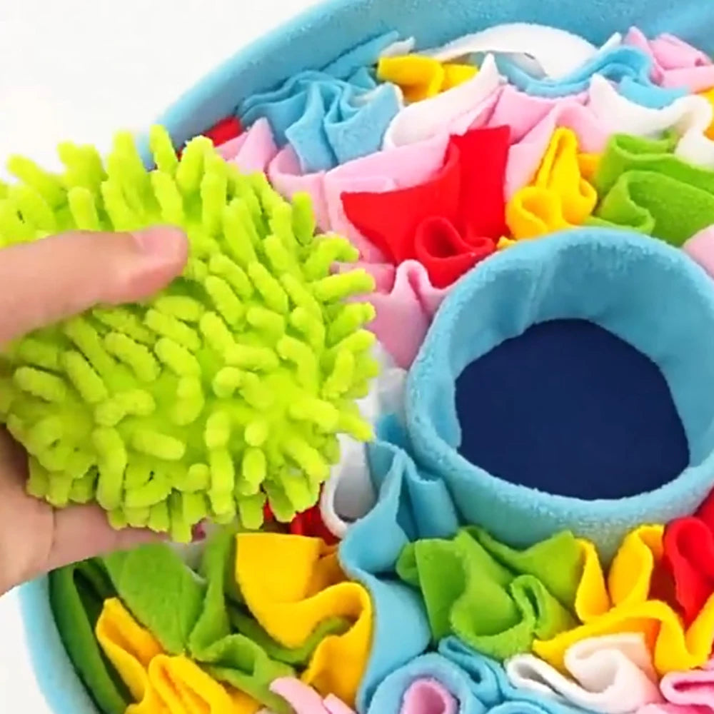 Snuffle Mat para Perros — Alfombra Olfativa Antiestres