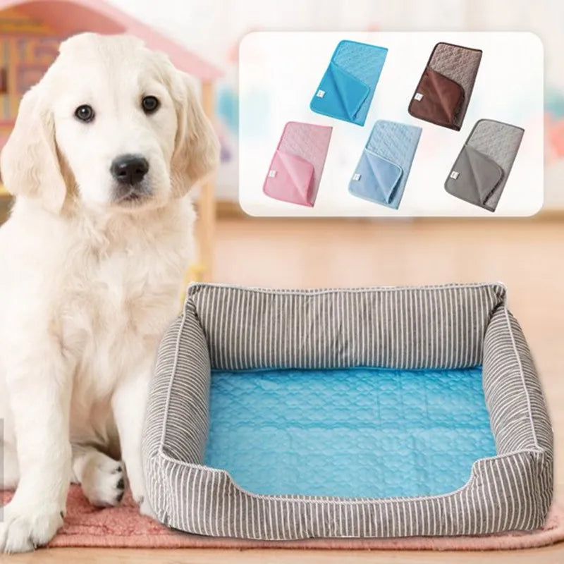 Alfombrilla Cooling XL para Mascotas — Transpirable Lavable