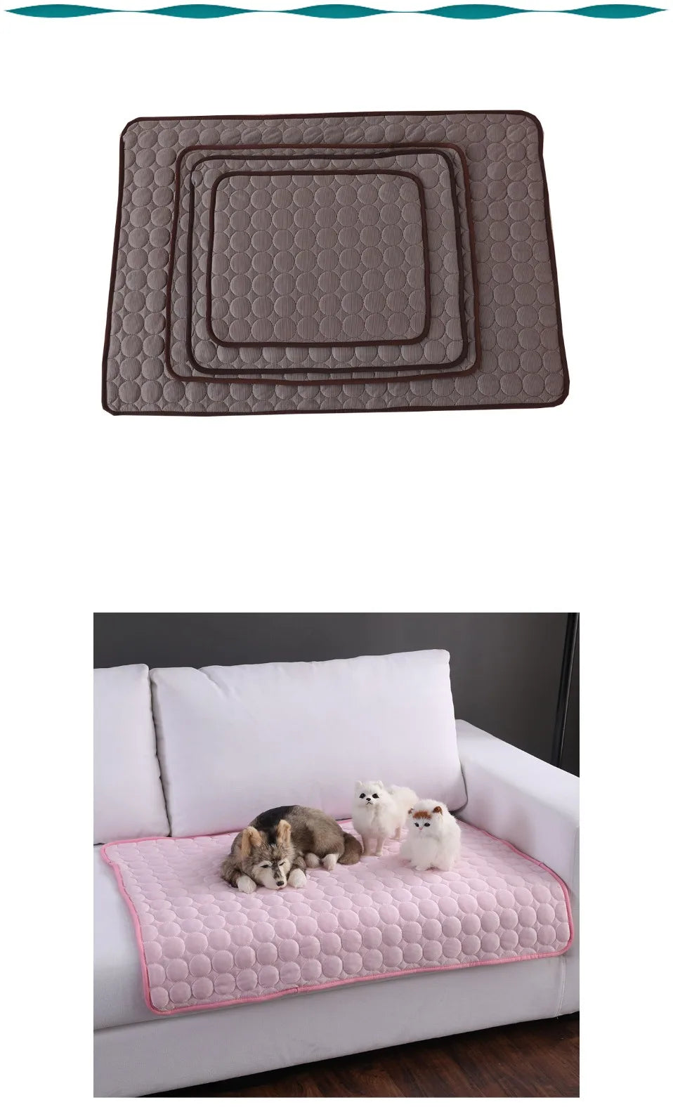 Colchoneta Refrescante para Perros — Cooling Mat Verano
