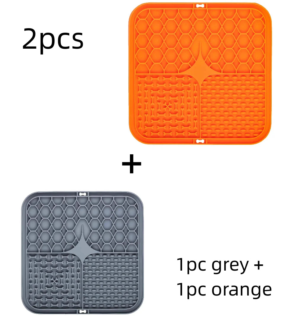 Lick Mat para Perros — Alfombrilla Antiestres con Ventosa