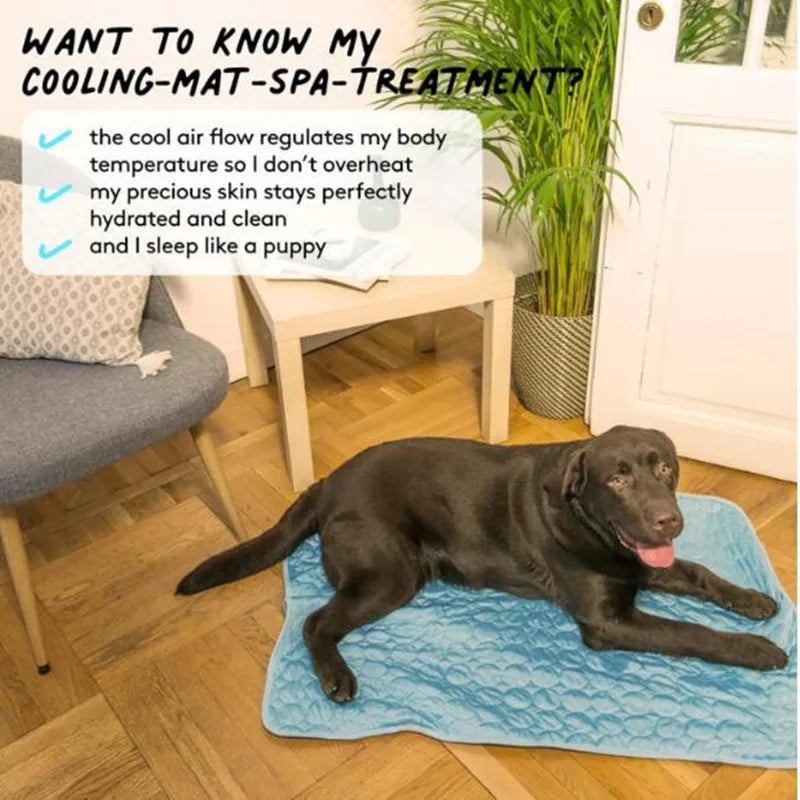 Colchoneta Cooling Premium para Mascotas — Verano