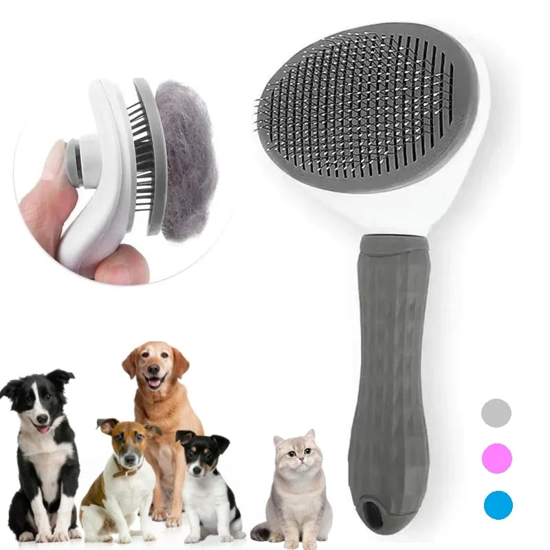 Cepillo Autogrooming para Gatos — Esquina con Ventosa