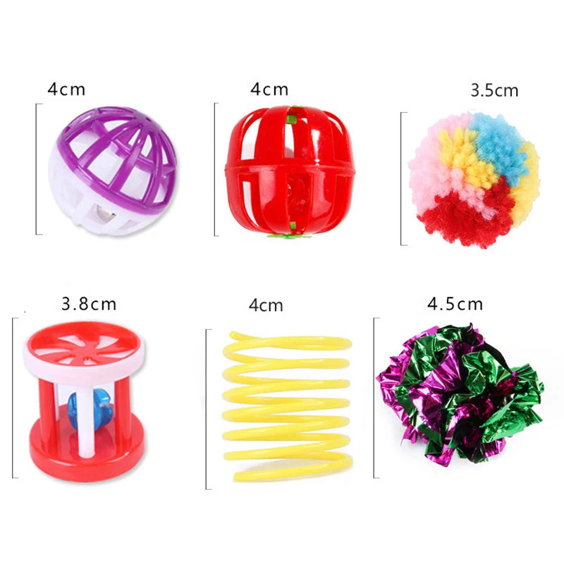Túnel Rainbow para Gatos — Set Completo Juguetes