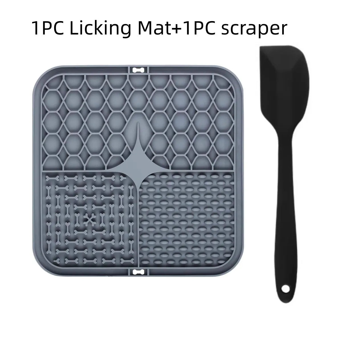 Lick Mat para Perros — Alfombrilla Antiestres con Ventosa