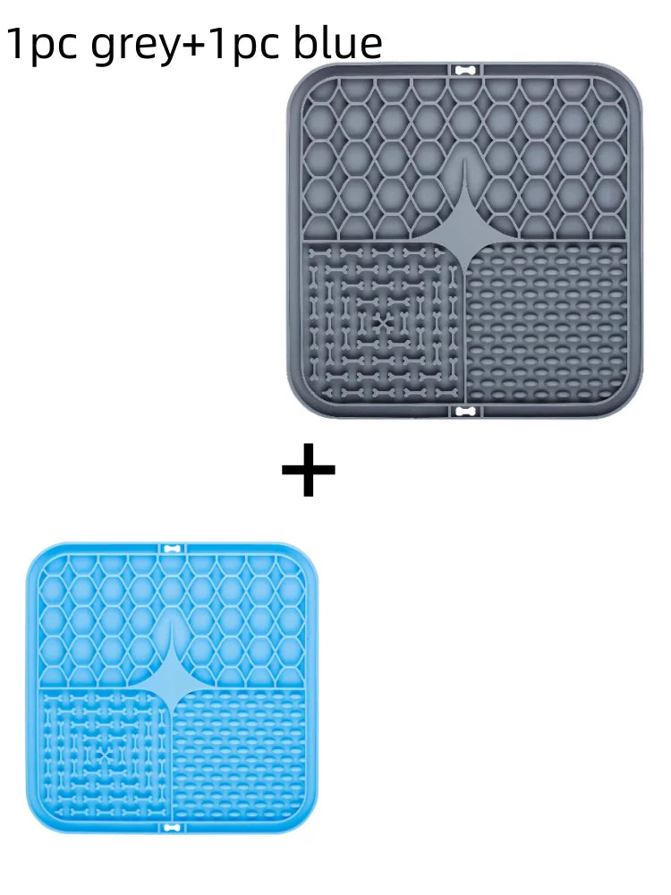 Lick Mat para Perros — Alfombrilla Antiestres con Ventosa