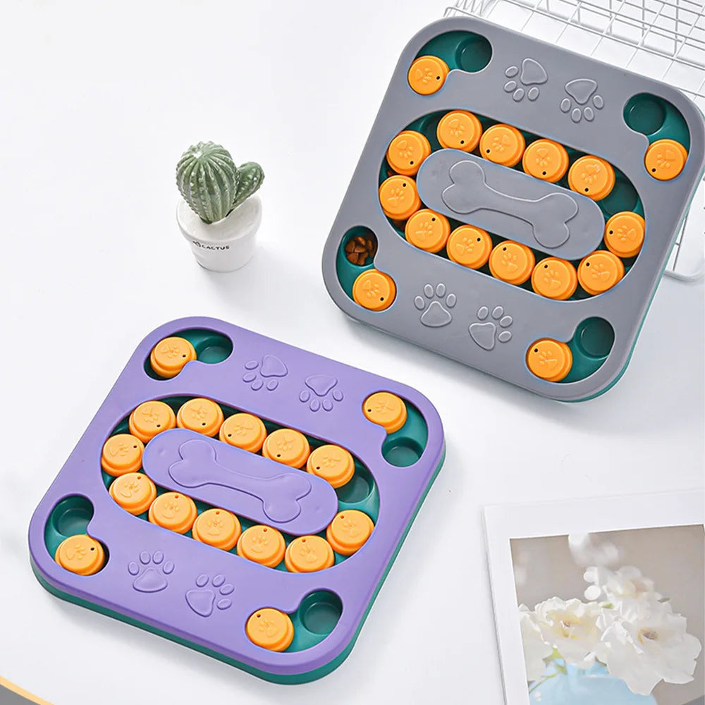 Dispensador de Snacks IQ — Comedero Lento Interactivo