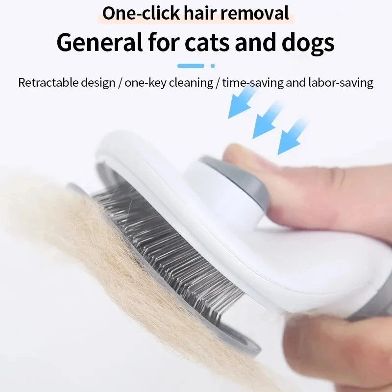 Cepillo Autogrooming para Gatos — Esquina con Ventosa