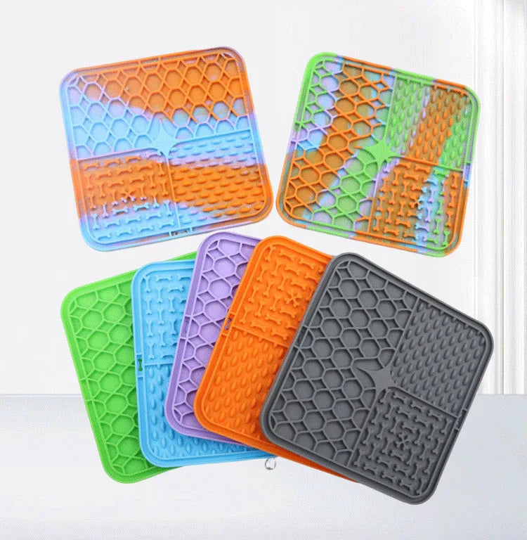 Lick Mat para Perros — Alfombrilla Antiestres con Ventosa