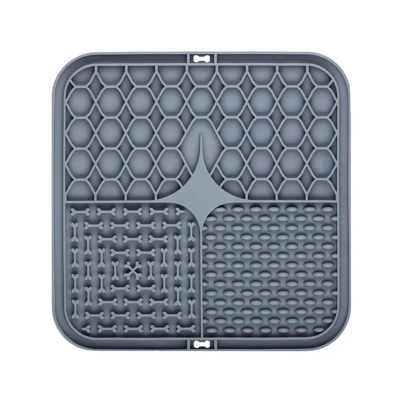 Lick Mat para Perros — Alfombrilla Antiestres con Ventosa