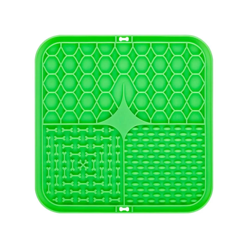 Lick Mat para Perros — Alfombrilla Antiestres con Ventosa