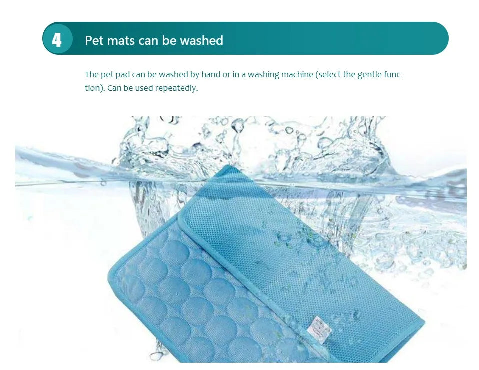 Colchoneta Refrescante para Perros — Cooling Mat Verano
