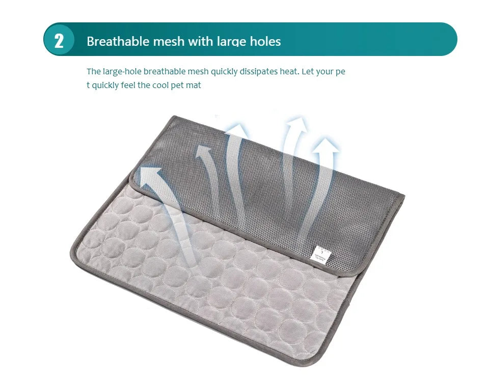 Colchoneta Refrescante para Perros — Cooling Mat Verano