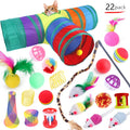 Túnel Rainbow para Gatos — Set Completo Juguetes